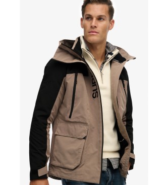 Superdry Casaco corta-vento Ultimate Emb castanho
