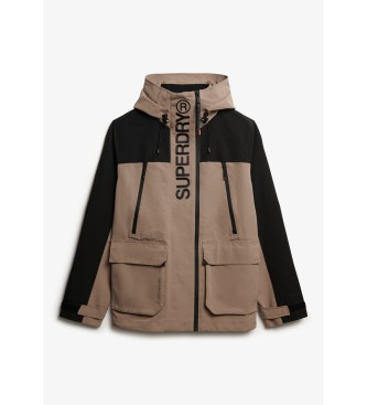 Superdry Casaco corta-vento Ultimate Emb castanho