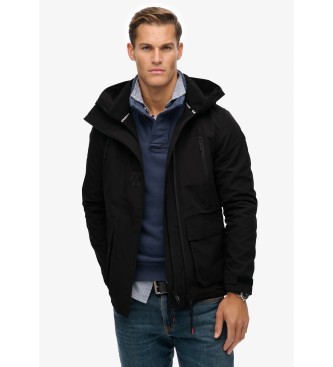 Superdry Windbreaker Jacke Ultimate Emb schwarz