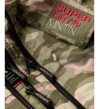 Superdry Kurtka wiatrówka MTN zielona