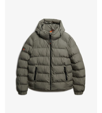 Superdry Športna puffer jakna s kapuco