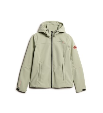 Superdry Classic trekking jacket with hood green