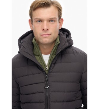 Superdry Casaco Fuji com capuz preto