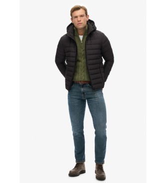 Superdry Casaco Fuji com capuz preto