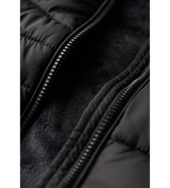 Superdry Gilet trapuntato Fuji nero