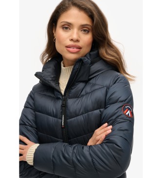Superdry Fuji Steppjacke navy
