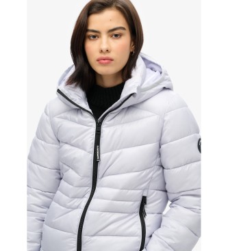 Superdry Fuji Steppjacke off-white
