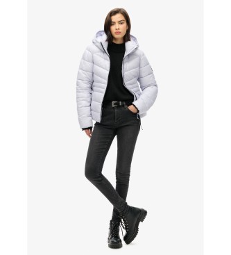 Superdry Fuji Steppjacke off-white