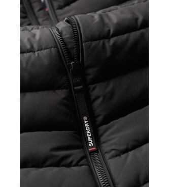 Superdry Gilet imbottito Fuji Sport nero