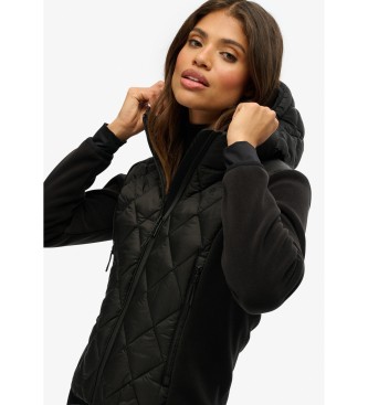 Superdry Giacca con cappuccio Heritage Storm nera