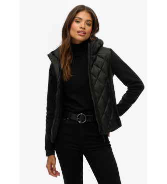 Superdry Giacca con cappuccio Heritage Storm nera
