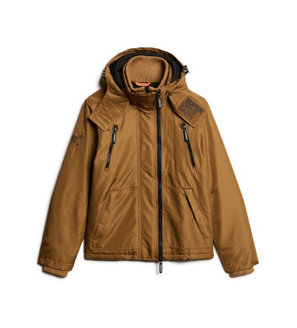 Superdry Kurtka Mtn Windbreaker brązowa