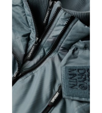 Superdry Windschutzjacke mit Kapuze Mountain blau