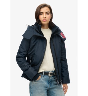 Superdry Chaqueta cortavientos de montaa con capucha  marino