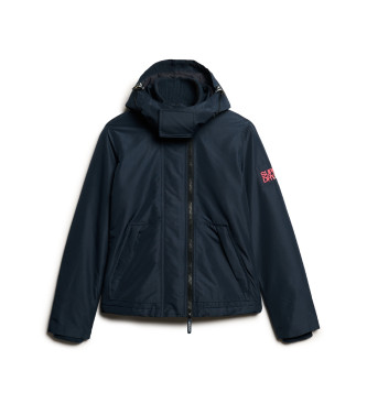 Superdry Mountain windbreakerjacka med huva  marinbl