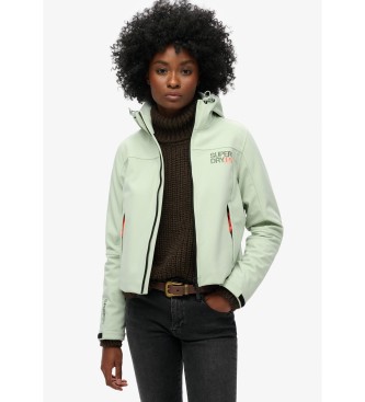 Superdry Soft shell jakna zelenkasto siva
