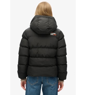 Superdry Puffersportjacke schwarz
