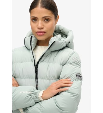 Superdry Padded sports jacket with grey hood