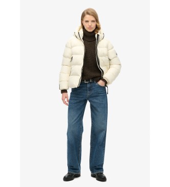 Superdry Veste de sport blanc cass
