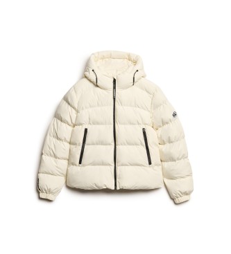 Superdry Veste de sport blanc cass