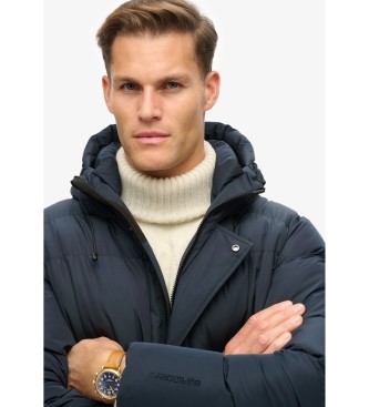 Superdry Chaqueta acolchada con capucha Sports marino