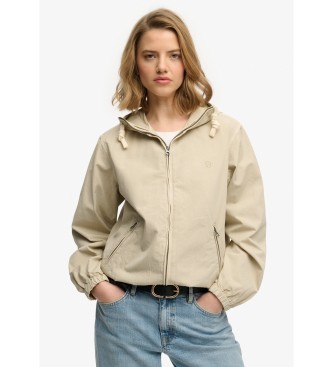Superdry Giacca in twill beige lavato