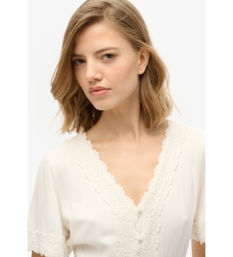 Superdry Abito bianco Ibiza