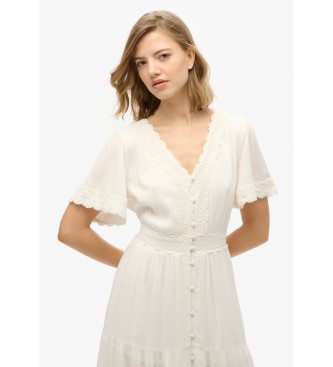 Superdry Abito bianco Ibiza