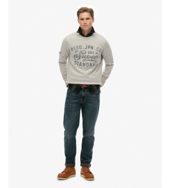 Superdry Industrial Relaxed gr sweatshirt