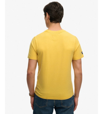 Superdry Industriearbeiter Entspanntes T-Shirt gelb