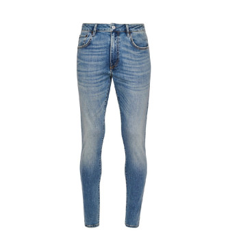 Superdry Blauwe skinny jeans