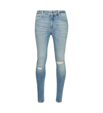 Superdry Calas de ganga skinny azuis vintage