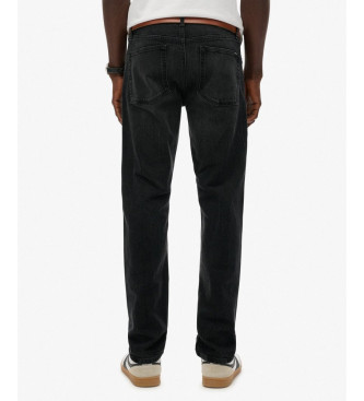 Superdry Jeans Slim Straight Vintage negro