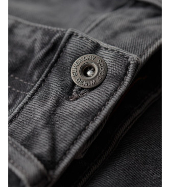 Superdry Grey Slim Vintage Jeans