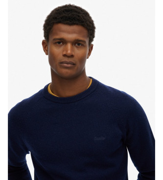 Superdry Jumper Blend navy