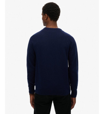 Superdry Jumper Blend navy