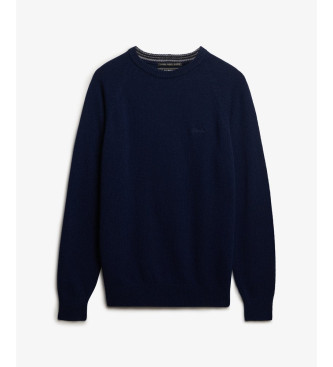 Superdry Jumper Blend navy
