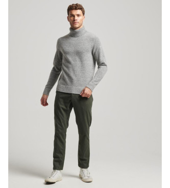 Superdry Grey brushed turtleneck jumper