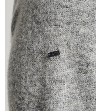 Superdry Grey brushed turtleneck jumper