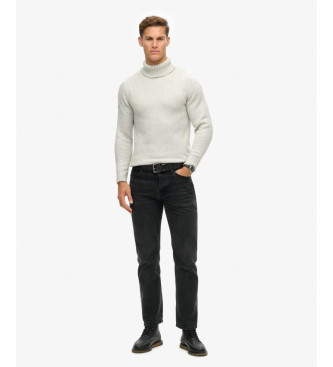 Superdry Grey brushed turtleneck jumper