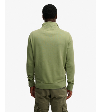 Superdry Maglia classica mezza verde
