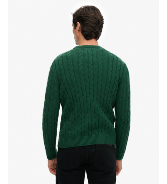 Superdry Maglia verde classica