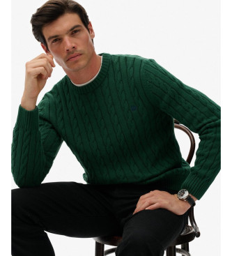 Superdry Maglia verde classica