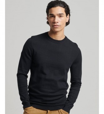 Superdry on sale black jumper