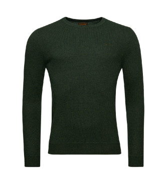 Superdry Camisola com gola redonda Essential verde