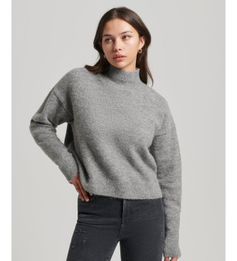 Superdry Essential grey vintage crew neck jumper