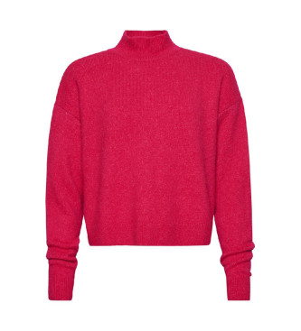 Superdry Jersey de cuello redondo vintage Essential rosa