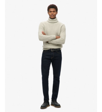 Superdry Merchant Store grey turtleneck jumper