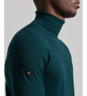 Superdry Turtleneck-jumper Merino grn