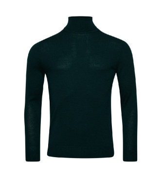 Superdry Turtleneck jumper Merino green